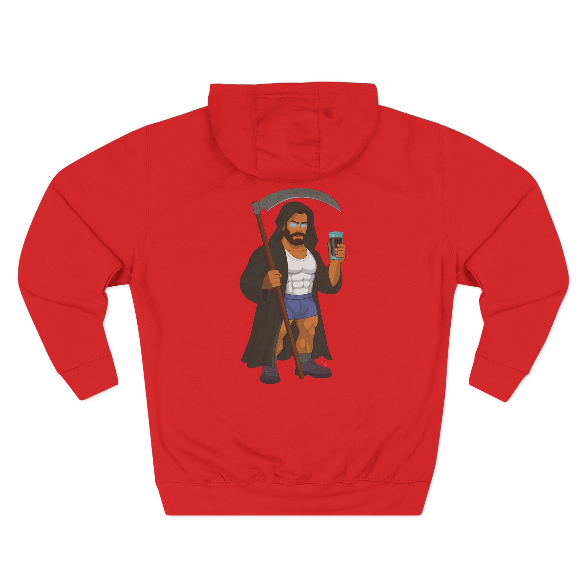 Daddy Grim - Three-Panel Fleece Hoodie