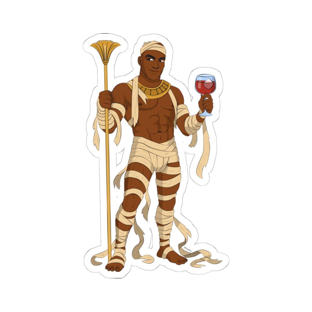 Wrapped to perfection - Cut Stickers