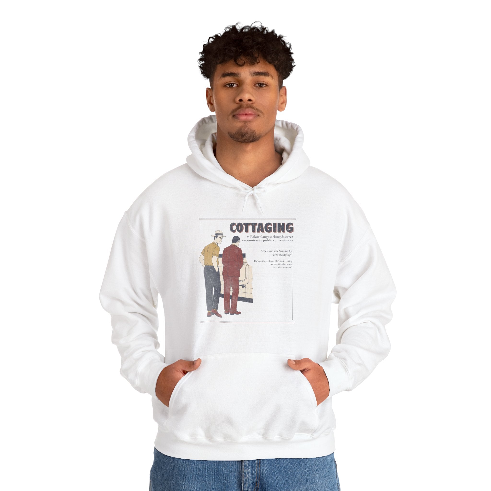 Polari: Cottaging - Hooded sweatshirt