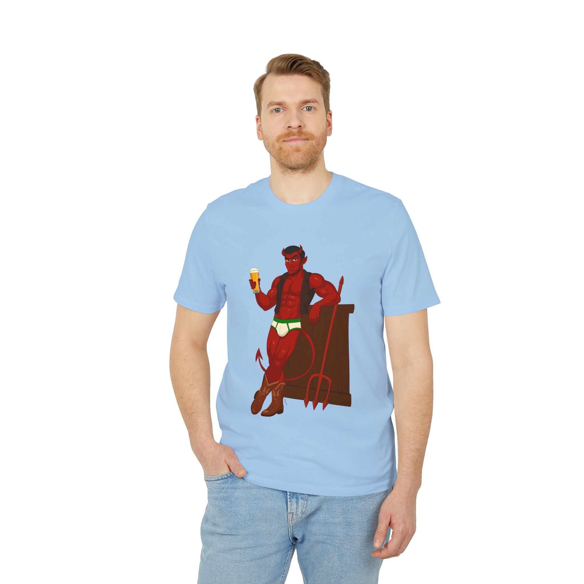 Saddle Up, Devil - Organic Staple T-shirt