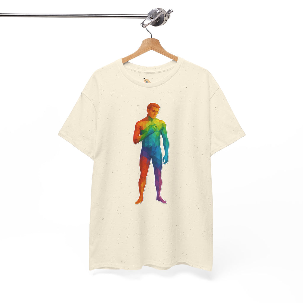 Geometric Pride Twink - Unisex Heavy Cotton Shirt