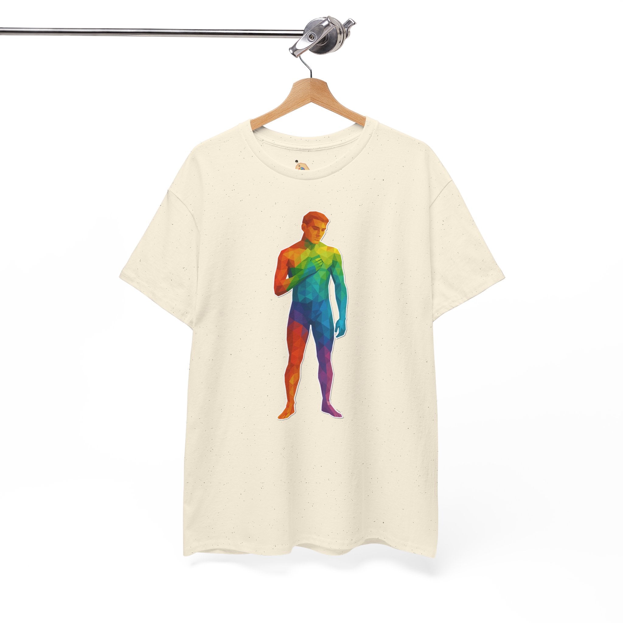 Geometric Pride Twink - Unisex Heavy Cotton Shirt