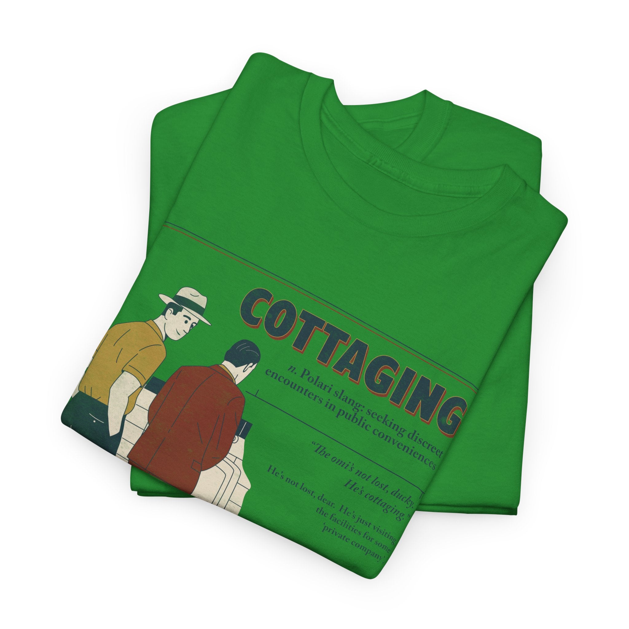 Polari: Cottaging - Unisex Heavy Cotton Shirt