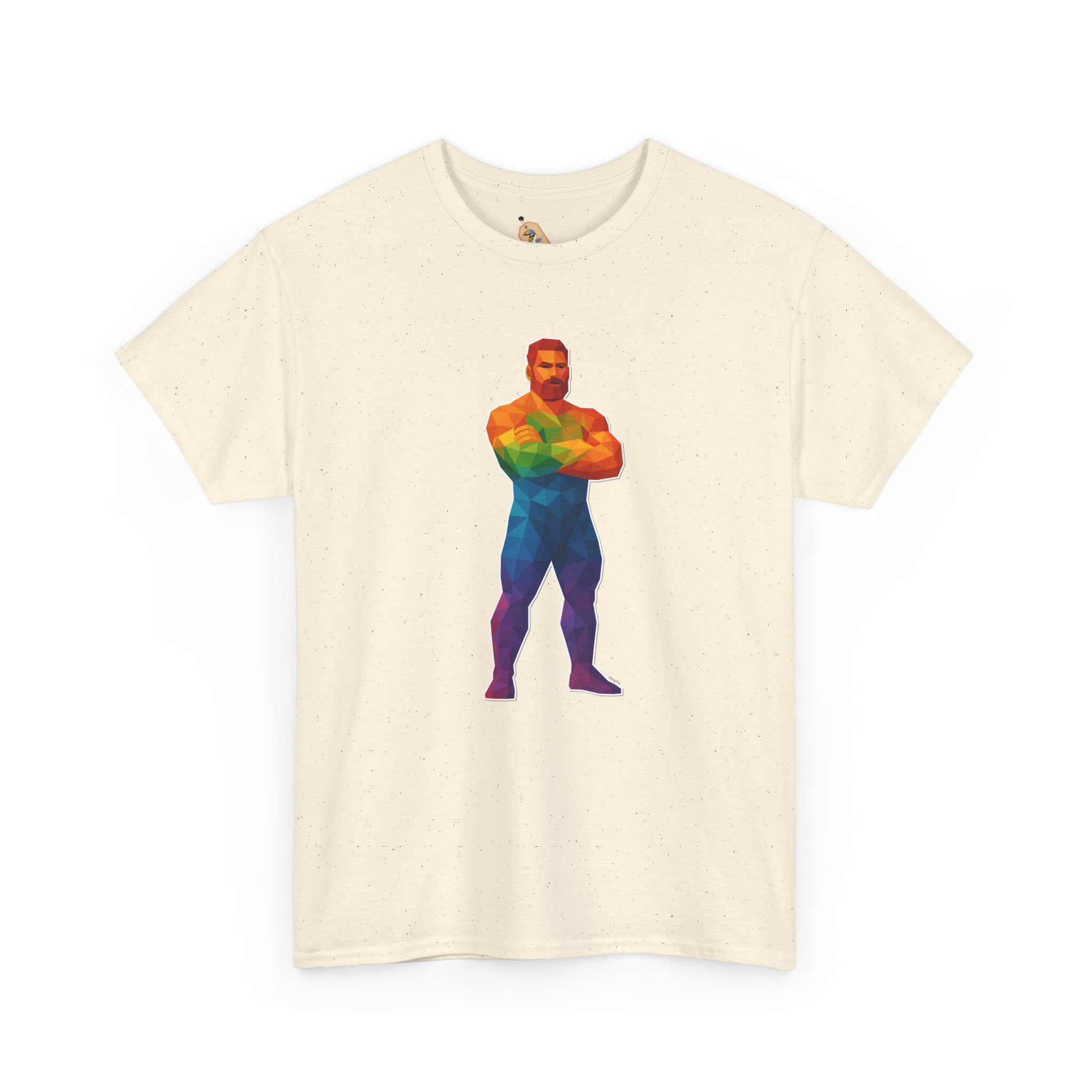 Geometric Pride Daddy - Unisex Heavy Cotton Shirt