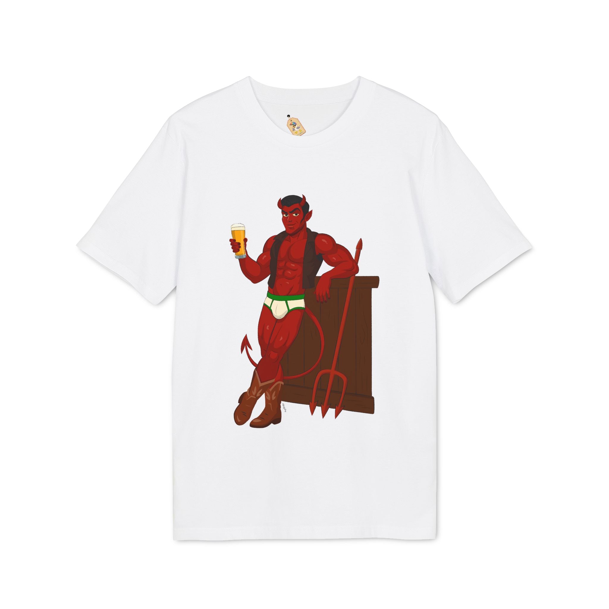Saddle Up, Devil - Organic Staple T-shirt