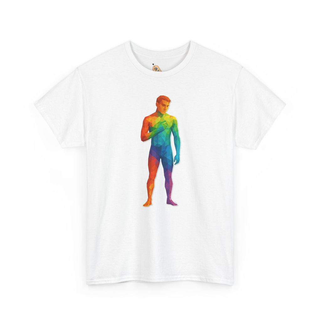Geometric Pride Twink - Unisex Heavy Cotton Shirt