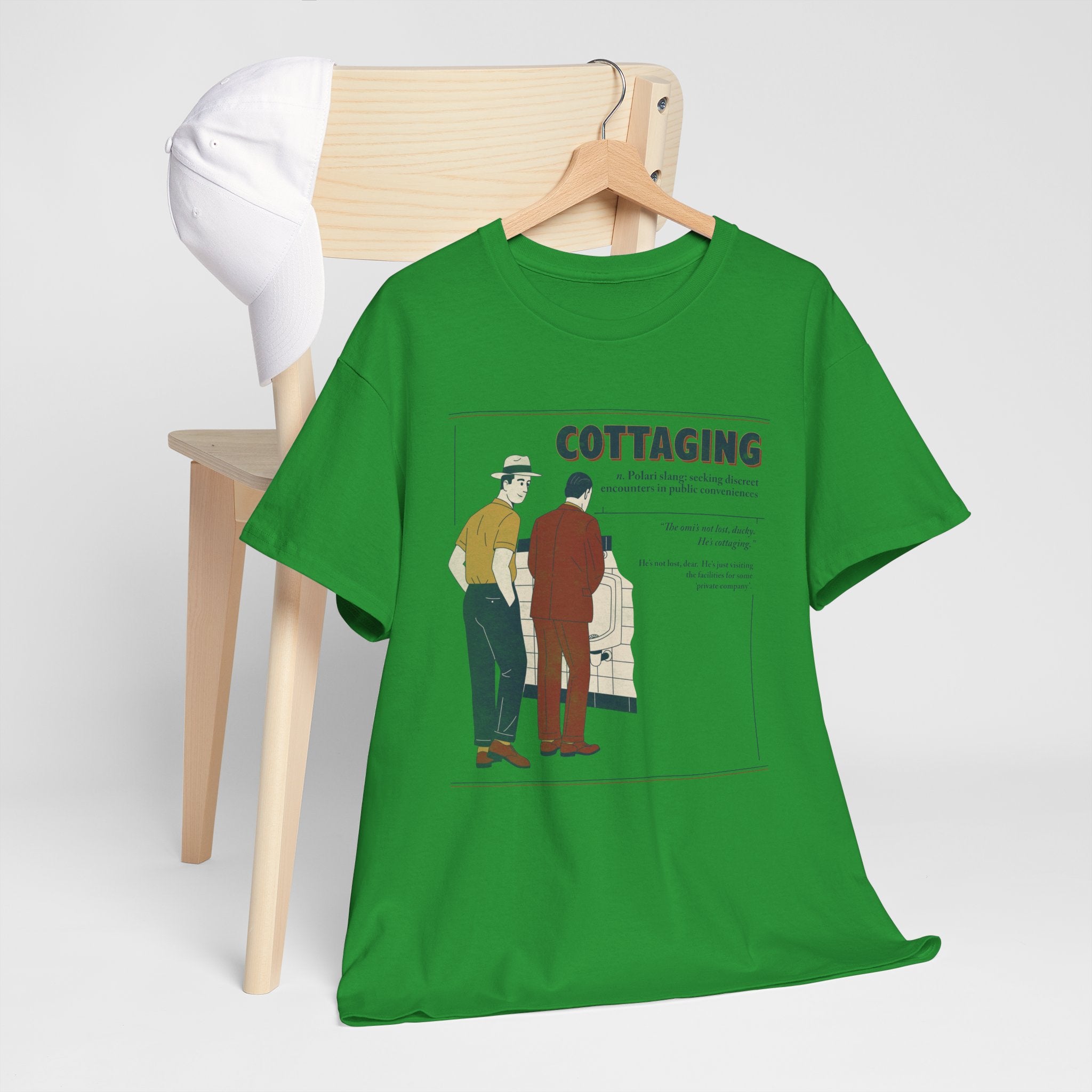 Polari: Cottaging - Unisex Heavy Cotton Shirt