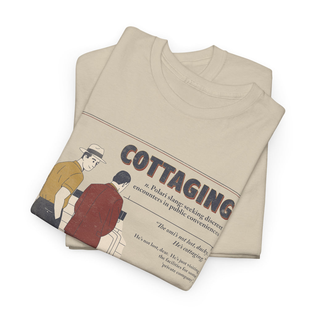 Polari: Cottaging - Unisex Heavy Cotton Shirt