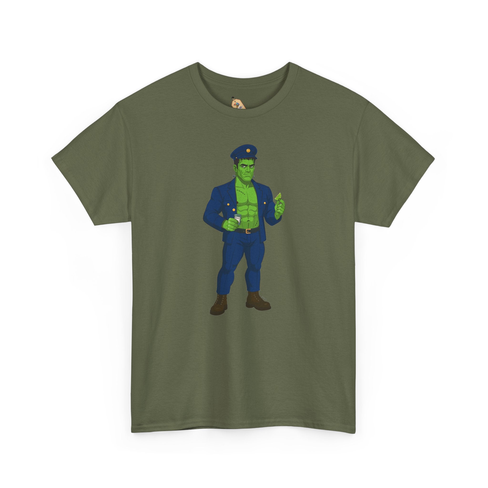 Major Frank N. Stein - Unisex Heavy Cotton Shirt