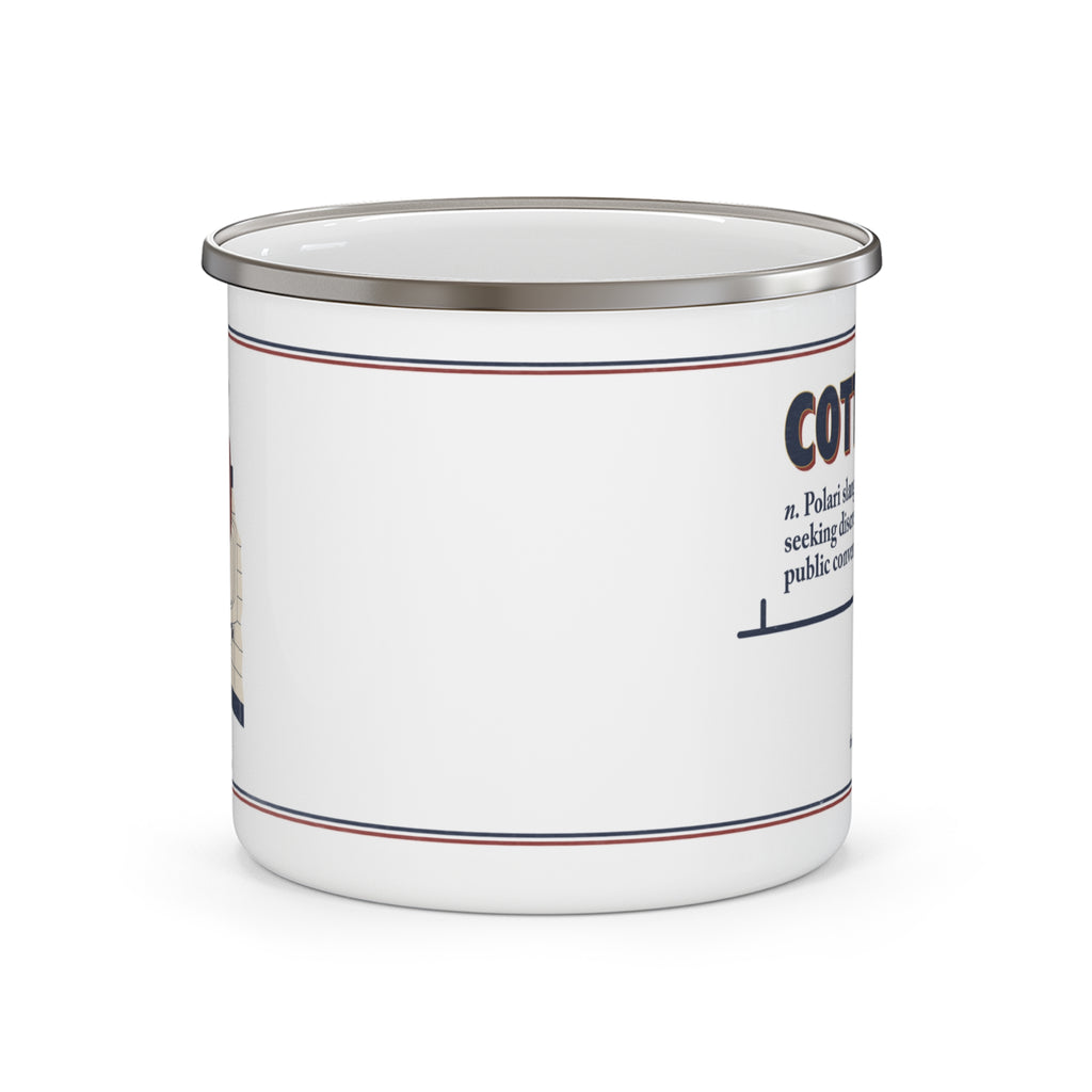 Polari: Cottaging -Enamel Camping Mug